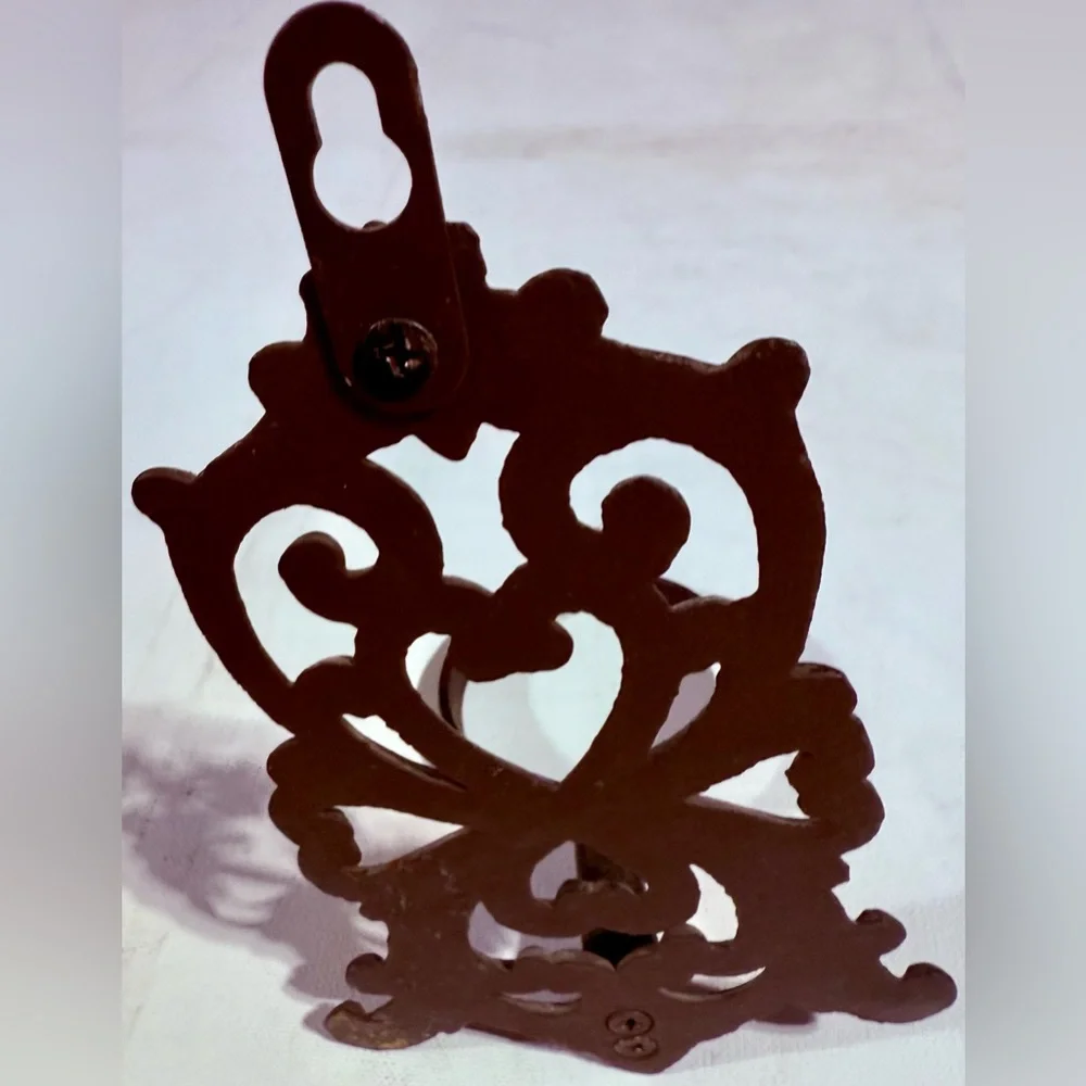 Ornate Brown Wall Hook